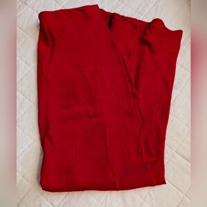 Anthropologie Red Slip mxi Skirt